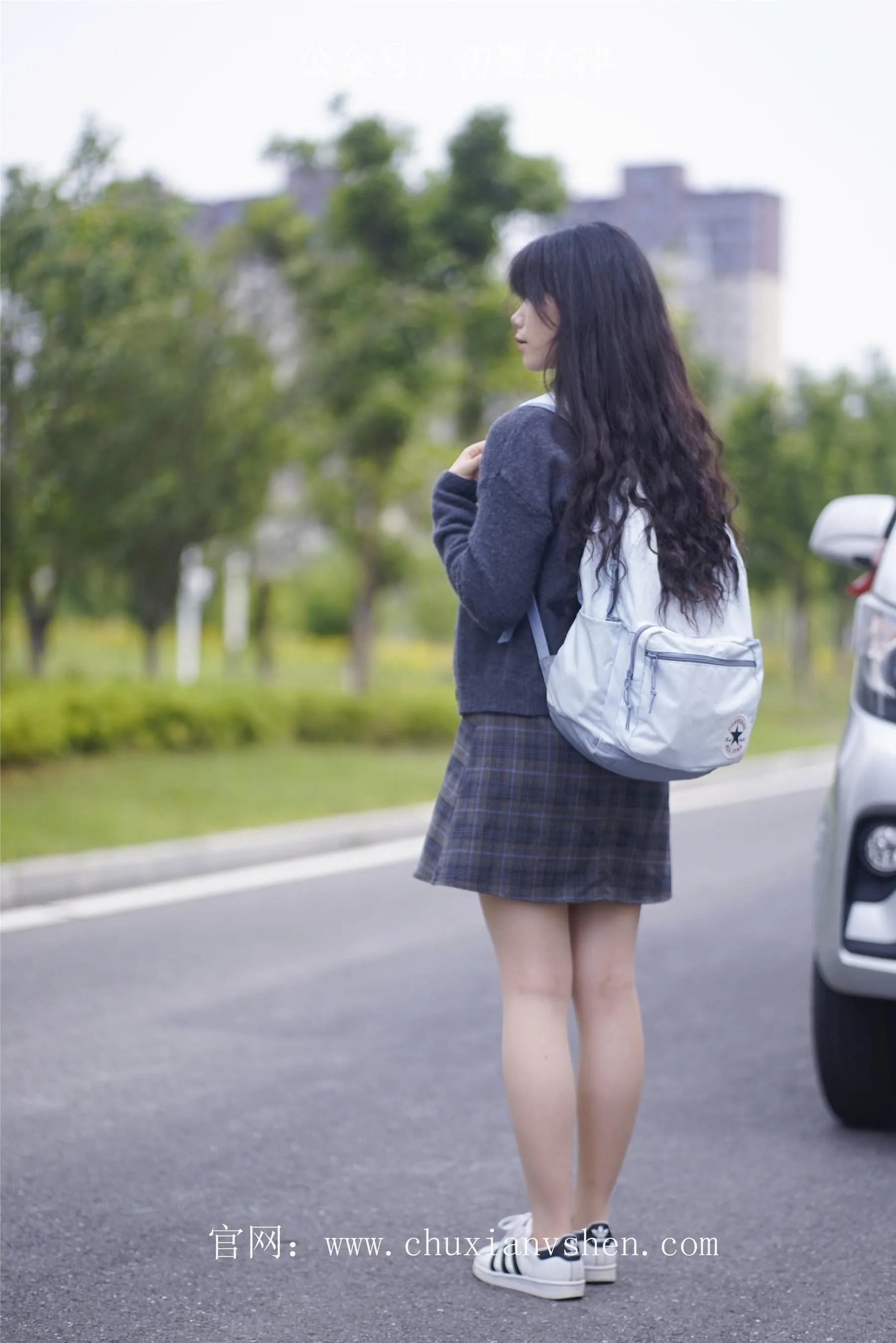 初夏女神 NO.068 欢欢 新晋学妹-校园游览 [158P]插图